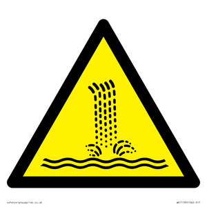 W517 Warning: Artificial waterfall/water cascade